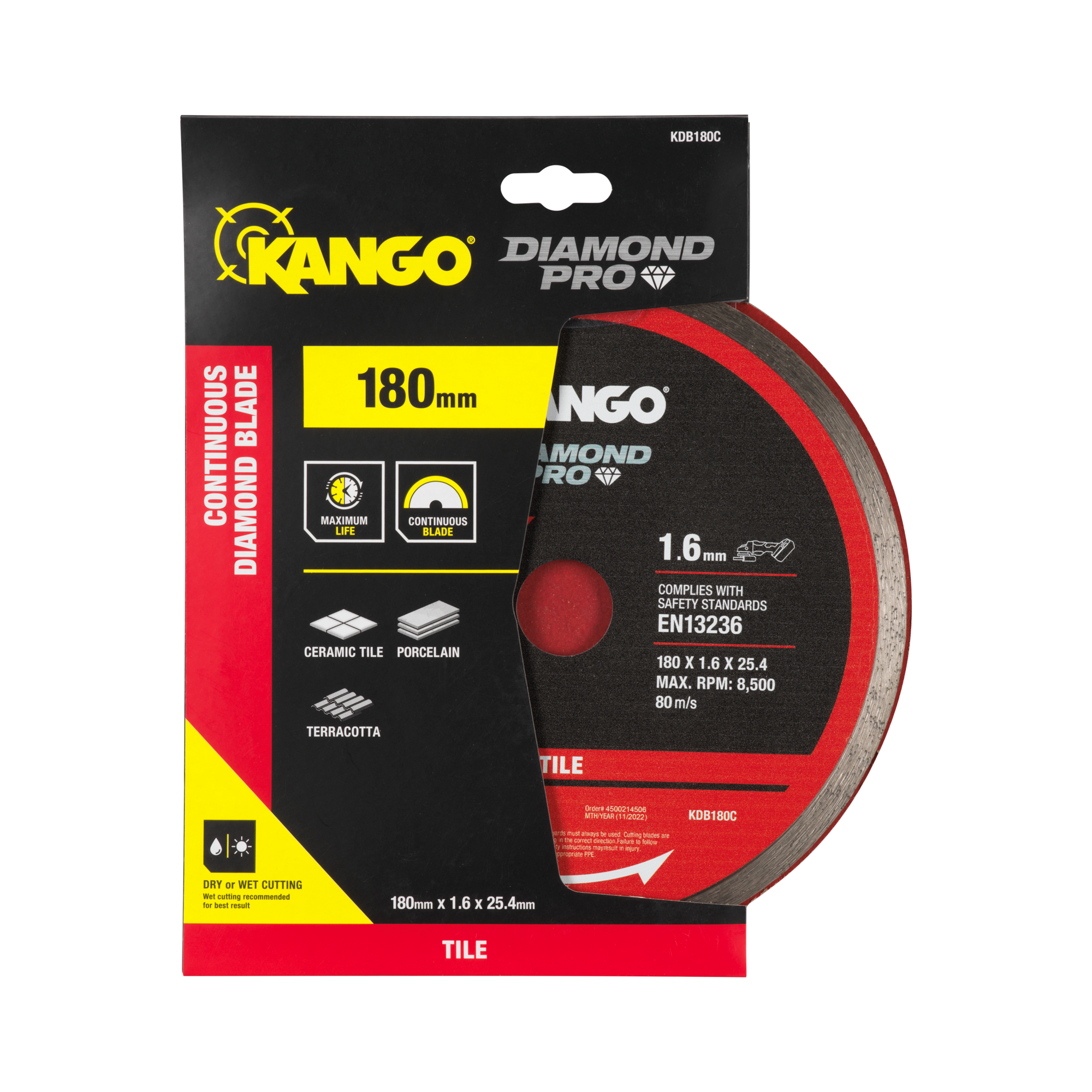 DEX Diamond Blade 180mm (Wet)